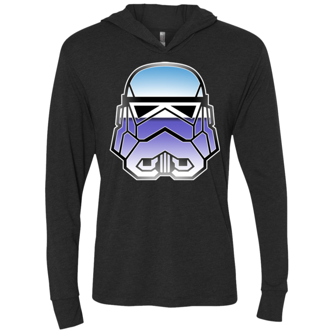 T-Shirts Vintage Black / X-Small Storm Triblend Long Sleeve Hoodie Tee