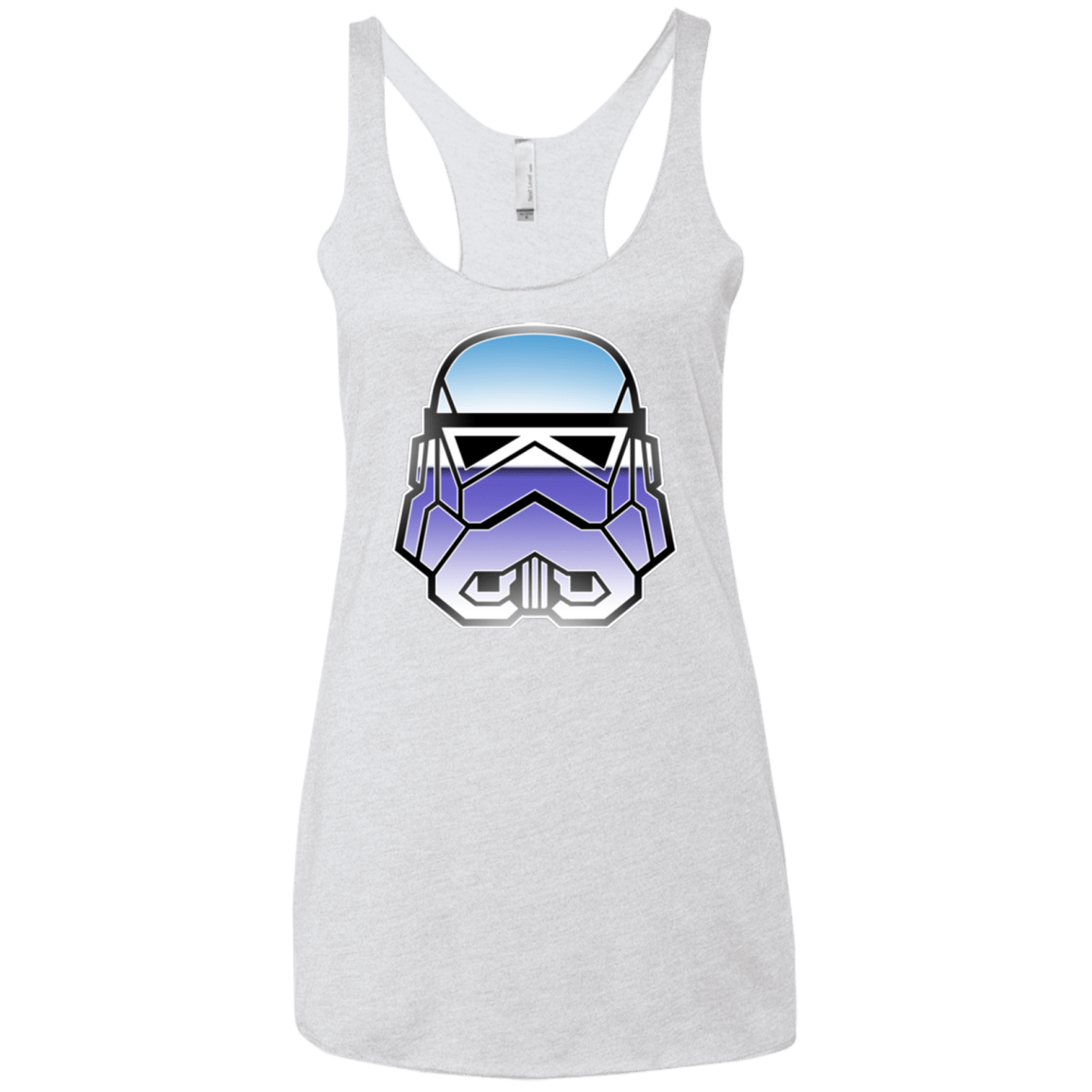 T-Shirts Heather White / X-Small Storm Women's Triblend Racerback Tank