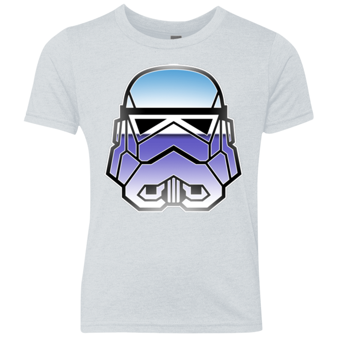 T-Shirts Heather White / YXS Storm Youth Triblend T-Shirt