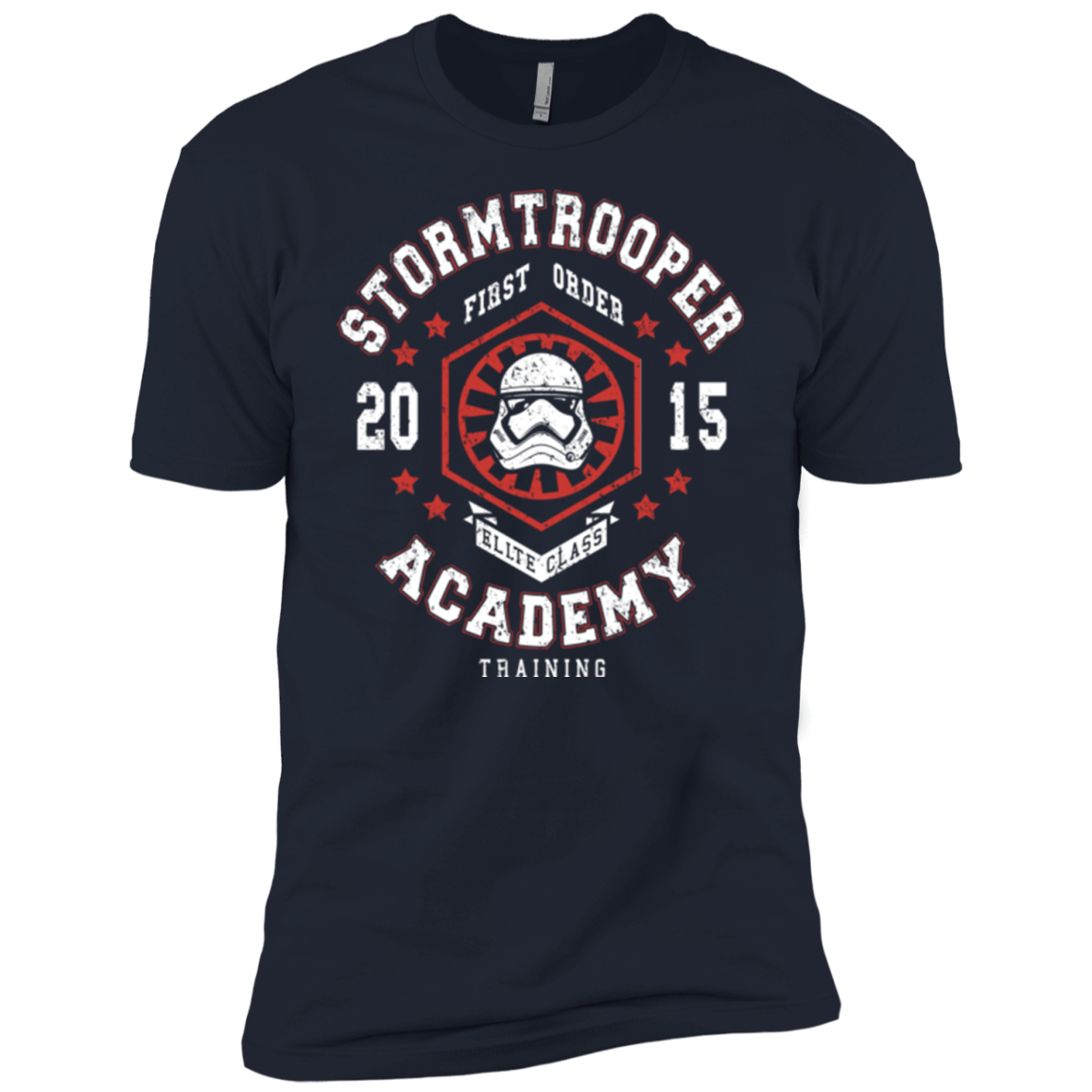 T-Shirts Midnight Navy / YXS Stormtrooper Academy 15 Boys Premium T-Shirt