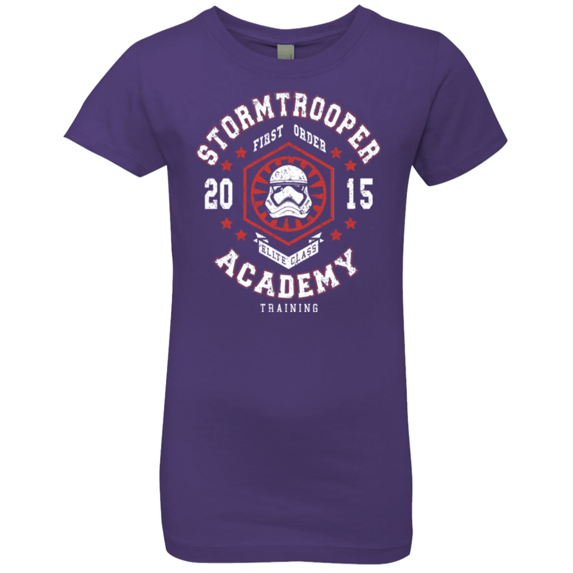 T-Shirts Purple Rush / YXS Stormtrooper Academy 15 Girls Premium T-Shirt