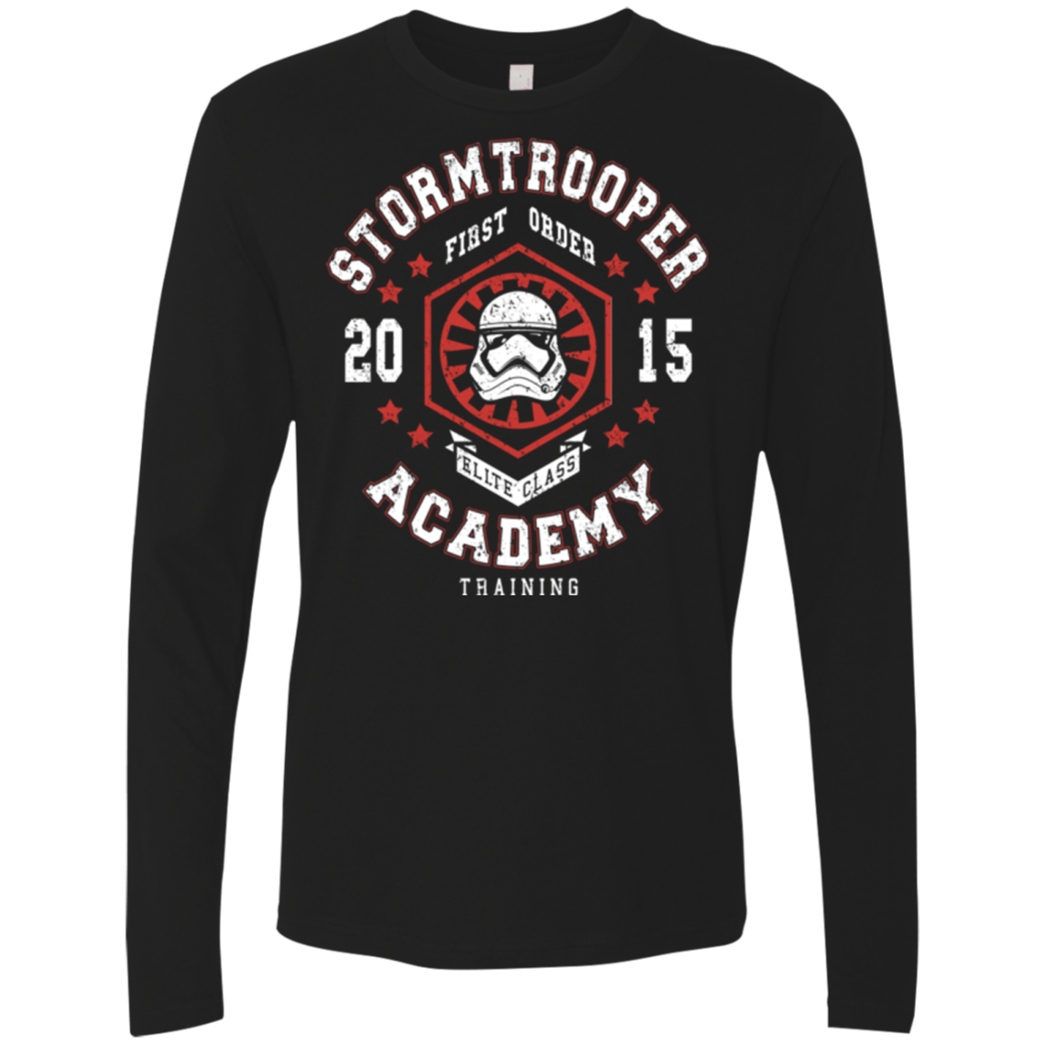 T-Shirts Black / Small Stormtrooper Academy 15 Men's Premium Long Sleeve