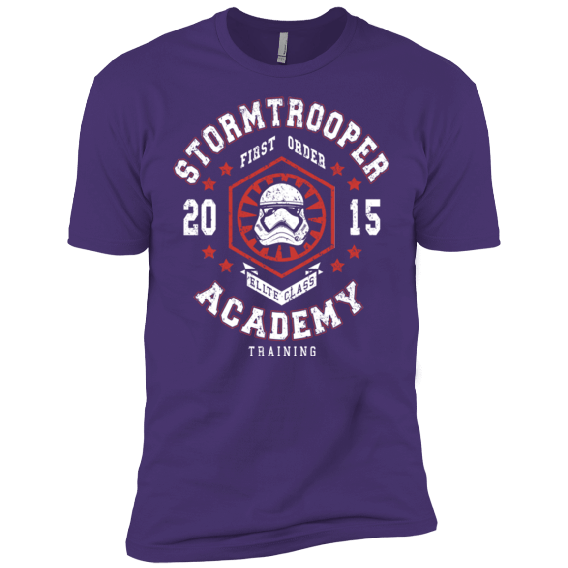 T-Shirts Purple / X-Small Stormtrooper Academy 15 Men's Premium T-Shirt