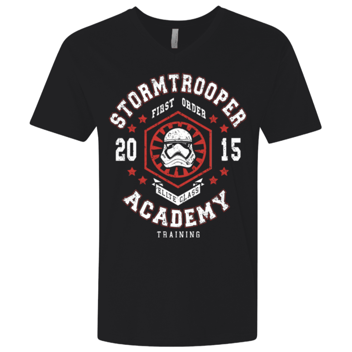 T-Shirts Black / X-Small Stormtrooper Academy 15 Men's Premium V-Neck
