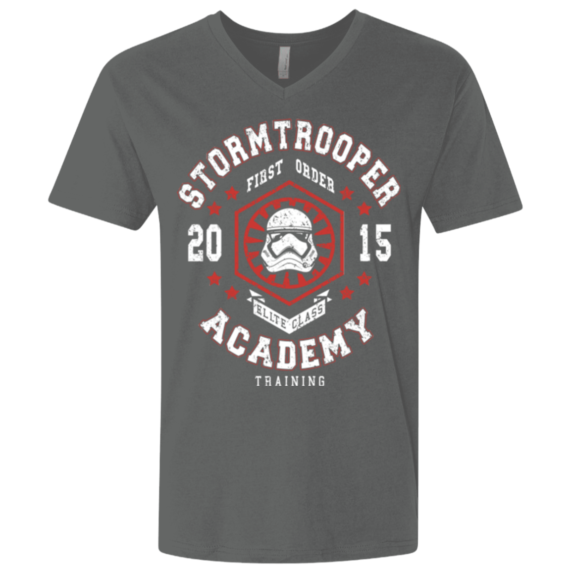 T-Shirts Heavy Metal / X-Small Stormtrooper Academy 15 Men's Premium V-Neck