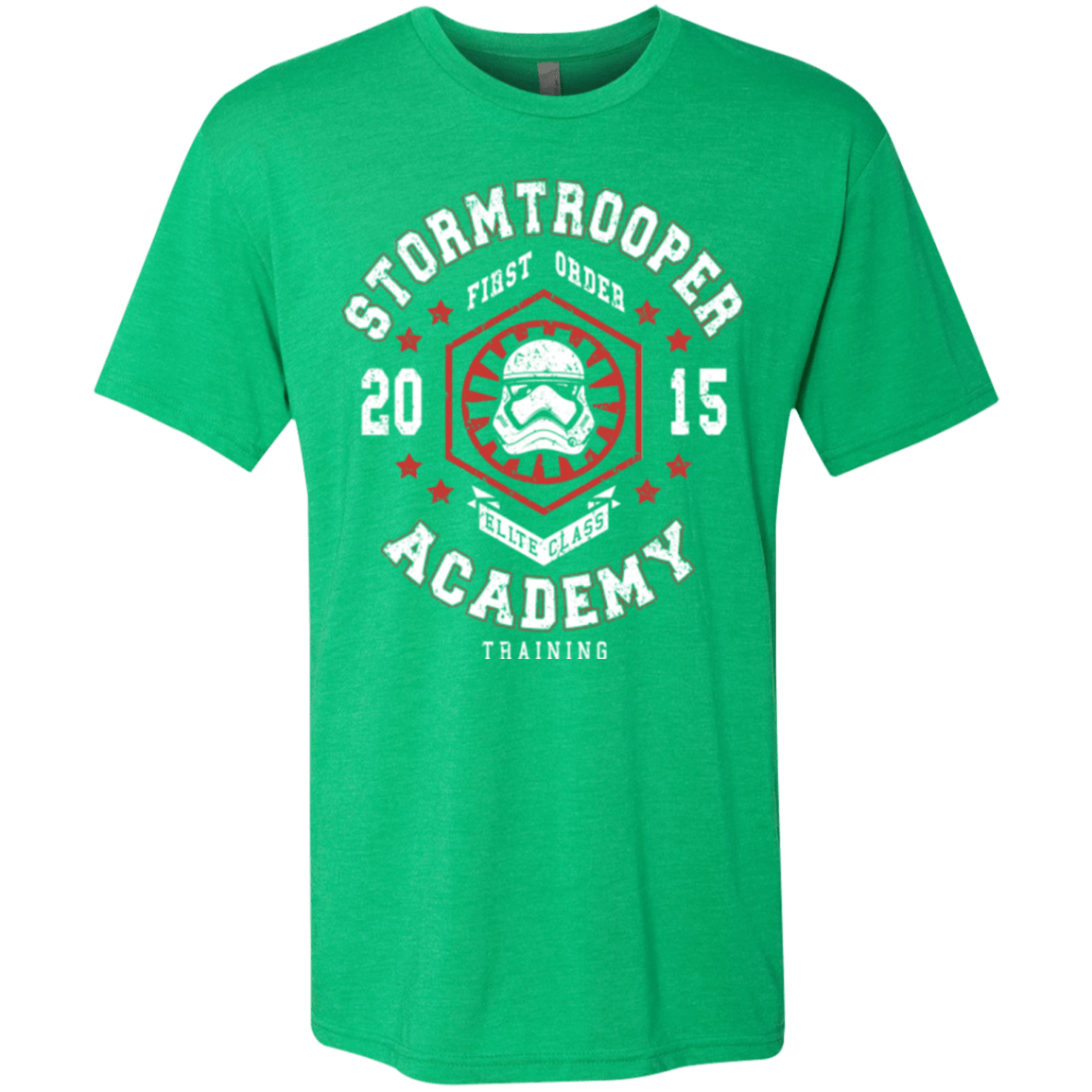 T-Shirts Envy / Small Stormtrooper Academy 15 Men's Triblend T-Shirt
