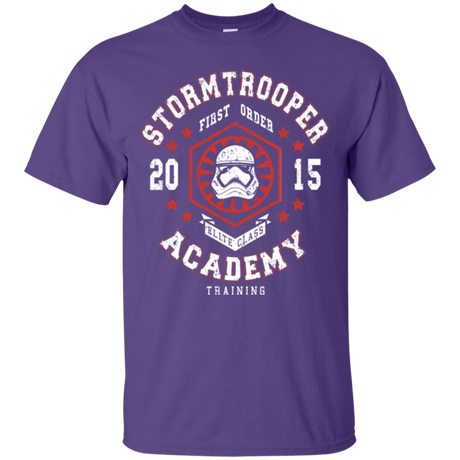 T-Shirts Purple / Small Stormtrooper Academy 15 T-Shirt