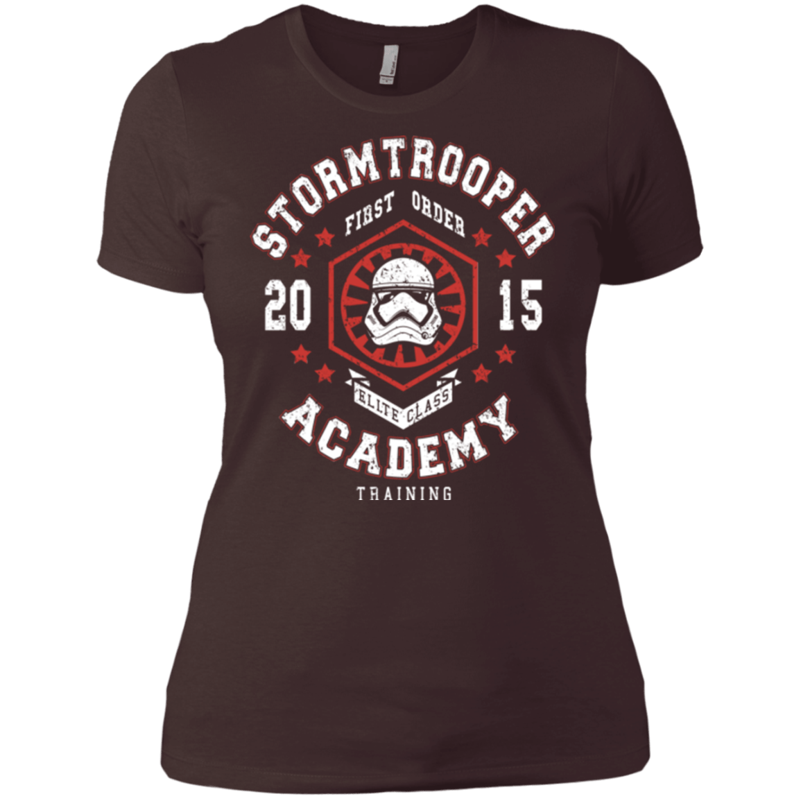 T-Shirts Dark Chocolate / X-Small Stormtrooper Academy 15 Women's Premium T-Shirt