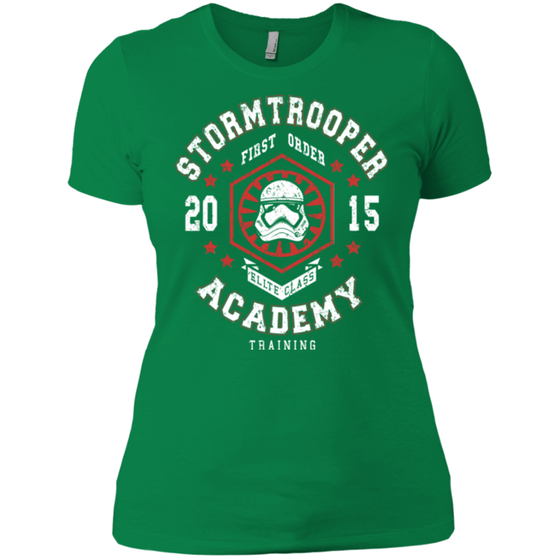 T-Shirts Kelly Green / X-Small Stormtrooper Academy 15 Women's Premium T-Shirt