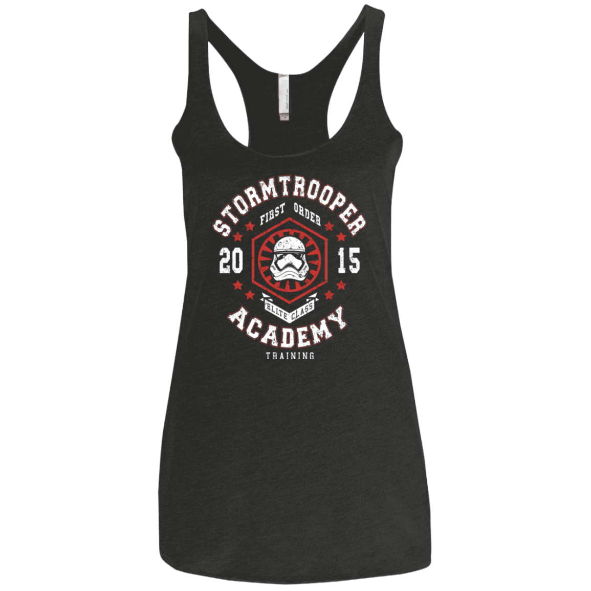 T-Shirts Vintage Black / X-Small Stormtrooper Academy 15 Women's Triblend Racerback Tank