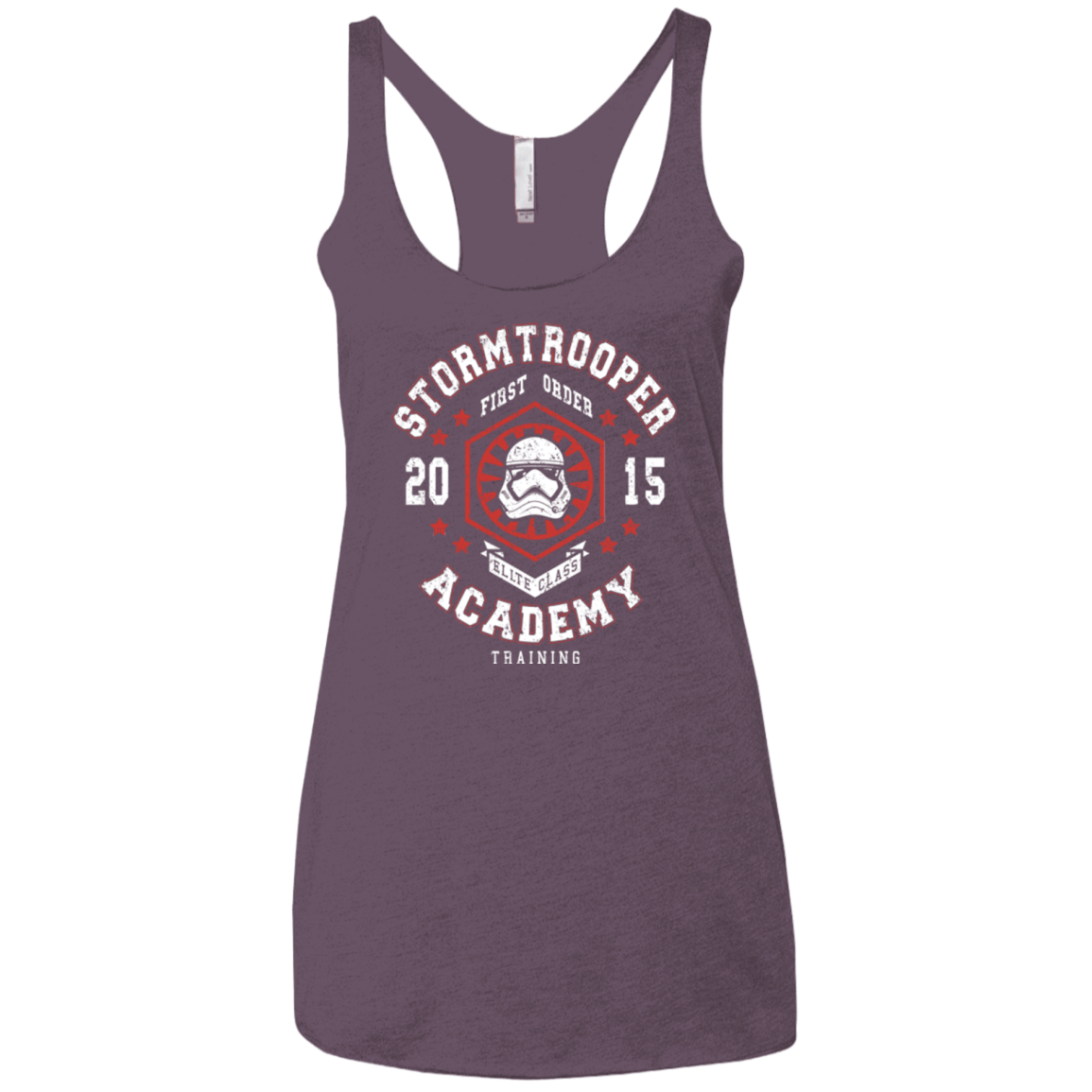 T-Shirts Vintage Purple / X-Small Stormtrooper Academy 15 Women's Triblend Racerback Tank