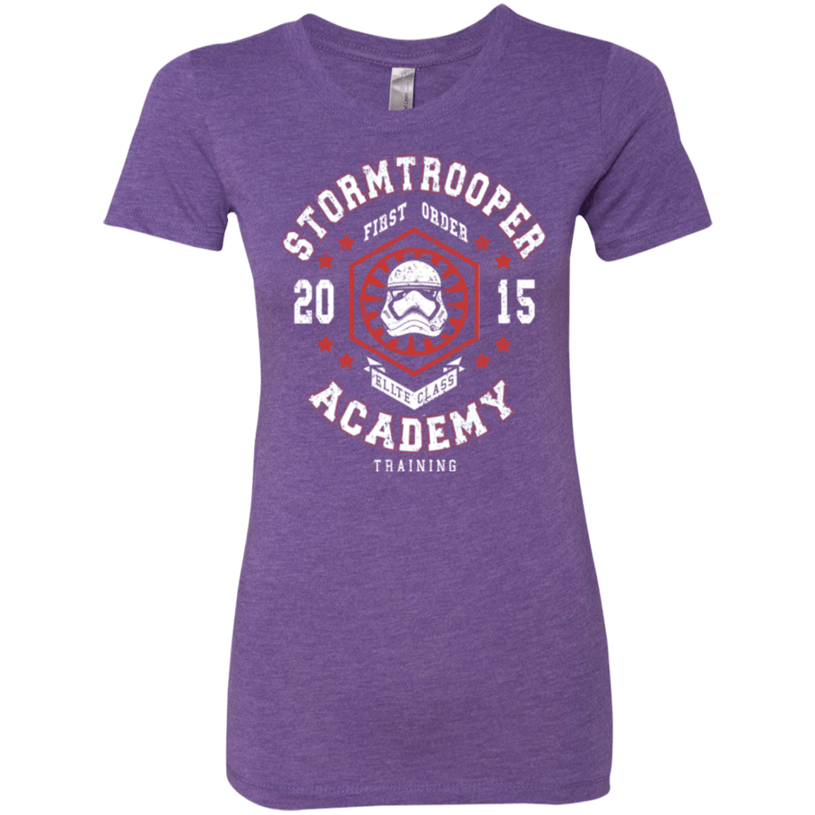 T-Shirts Purple Rush / Small Stormtrooper Academy 15 Women's Triblend T-Shirt