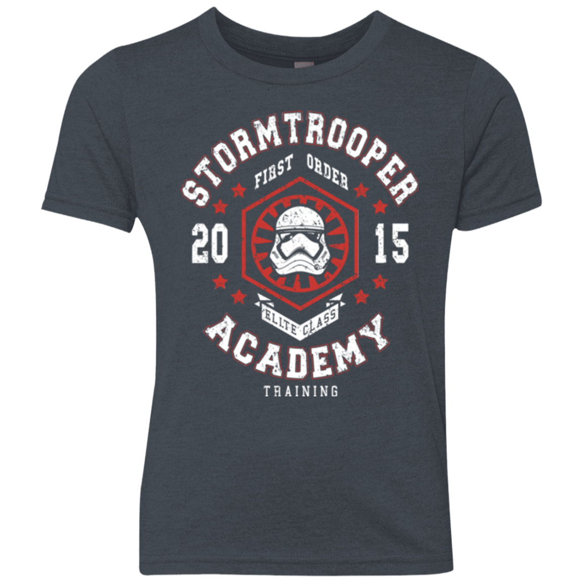 T-Shirts Vintage Navy / YXS Stormtrooper Academy 15 Youth Triblend T-Shirt