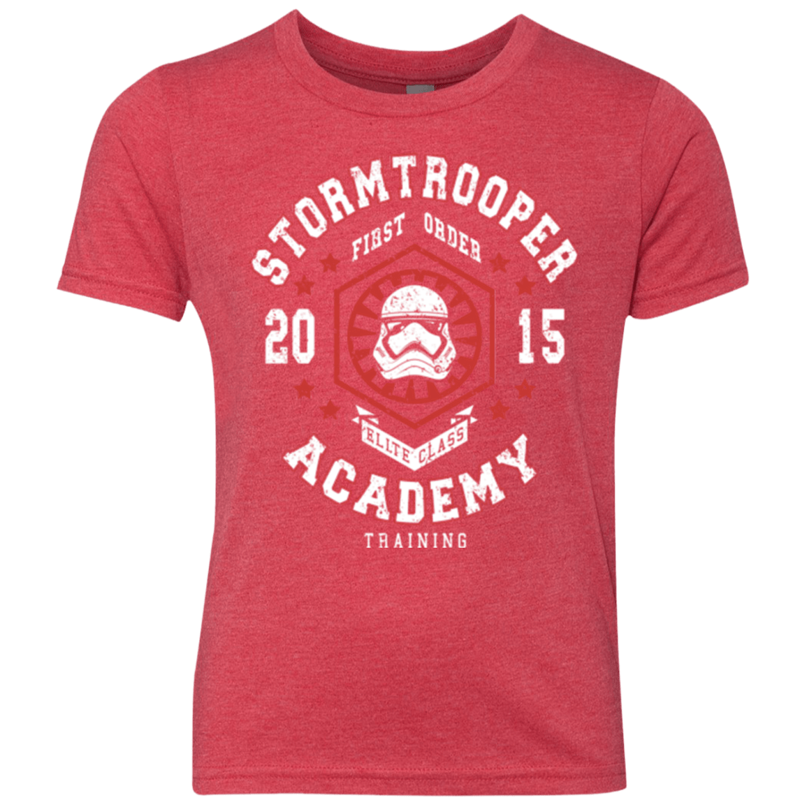 T-Shirts Vintage Red / YXS Stormtrooper Academy 15 Youth Triblend T-Shirt