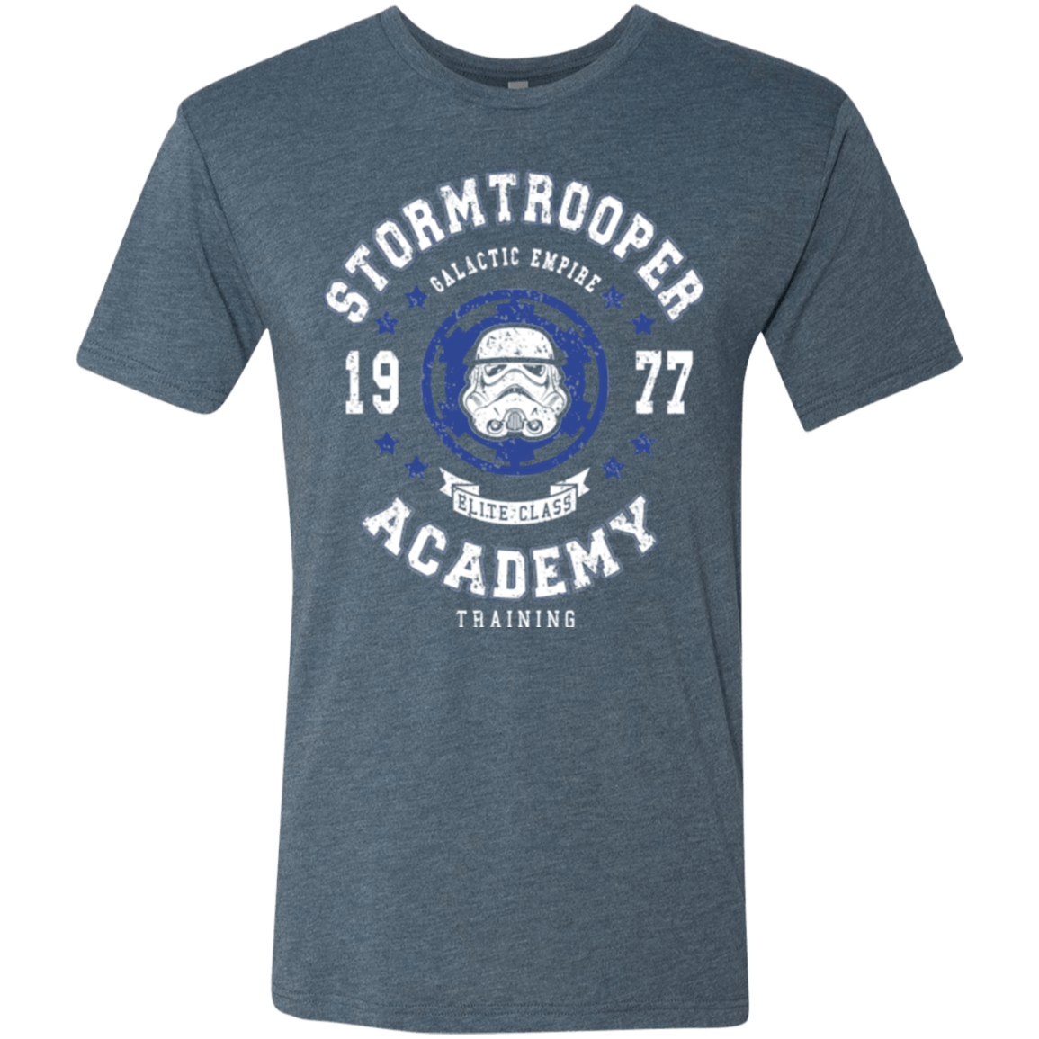 T-Shirts Indigo / Small Stormtrooper Academy 77 Men's Triblend T-Shirt