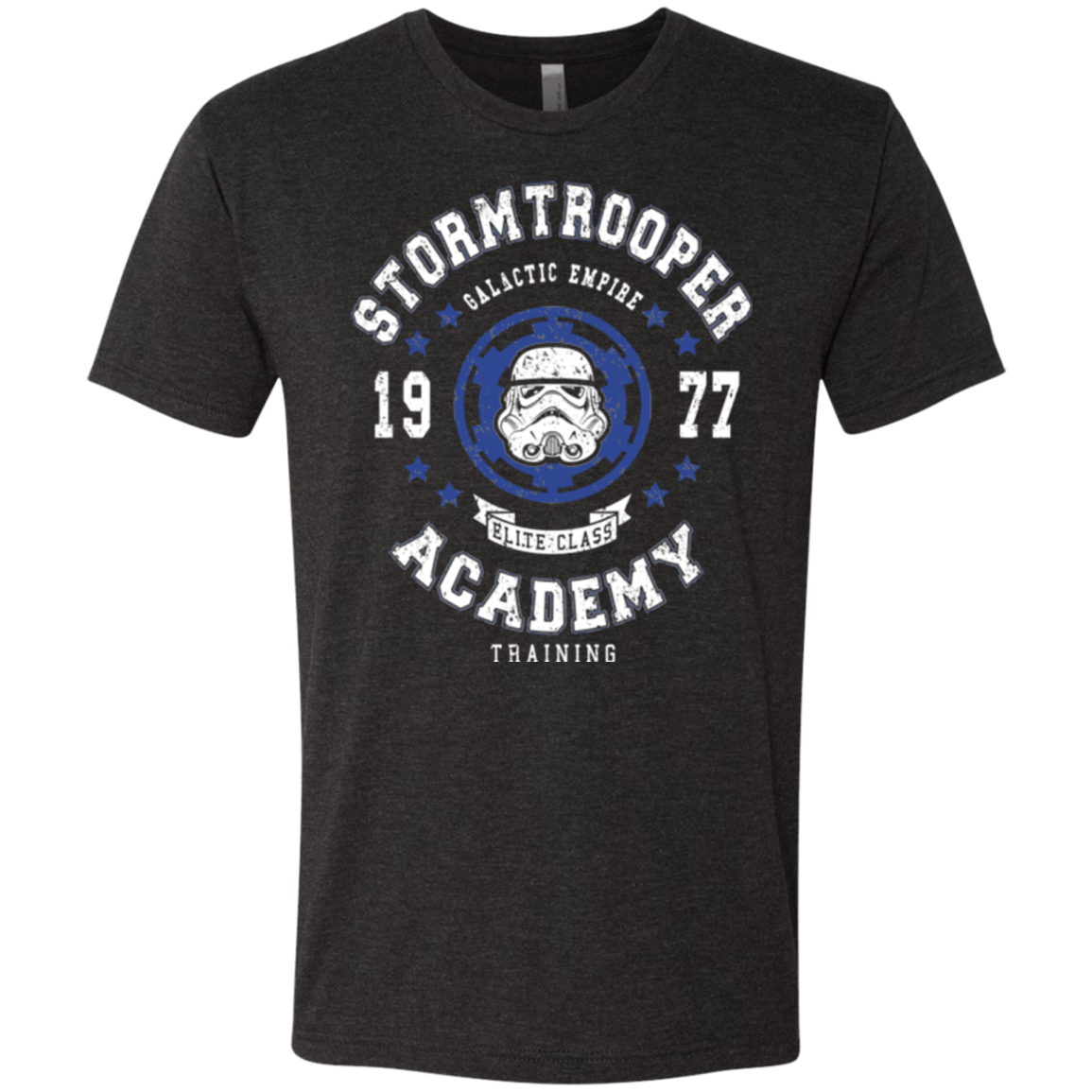 T-Shirts Vintage Black / Small Stormtrooper Academy 77 Men's Triblend T-Shirt