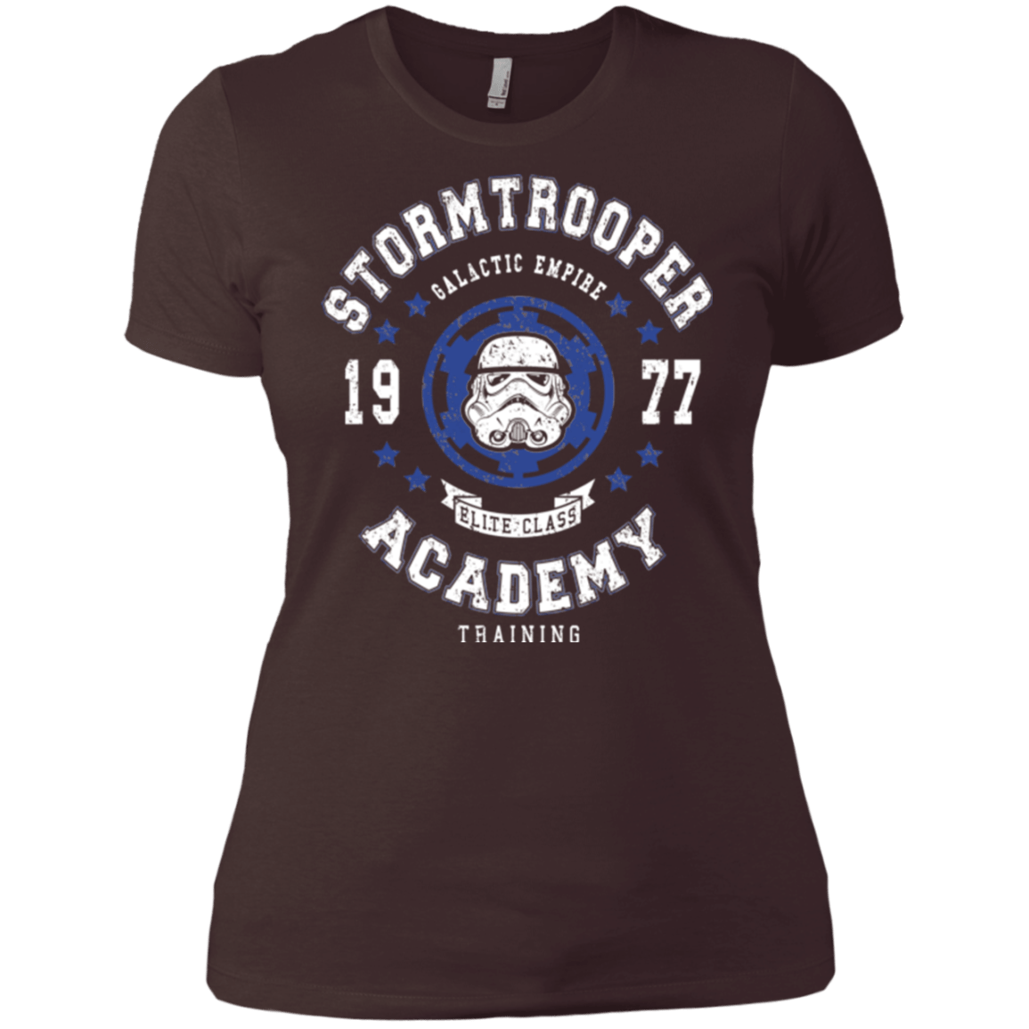 T-Shirts Dark Chocolate / X-Small Stormtrooper Academy 77 Women's Premium T-Shirt