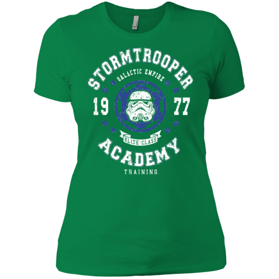 T-Shirts Kelly Green / X-Small Stormtrooper Academy 77 Women's Premium T-Shirt