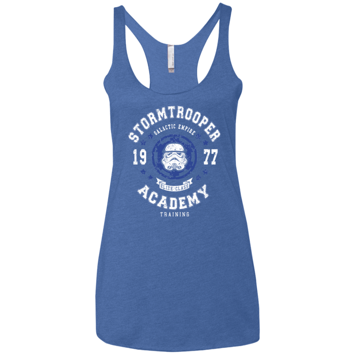 T-Shirts Vintage Royal / X-Small Stormtrooper Academy 77 Women's Triblend Racerback Tank