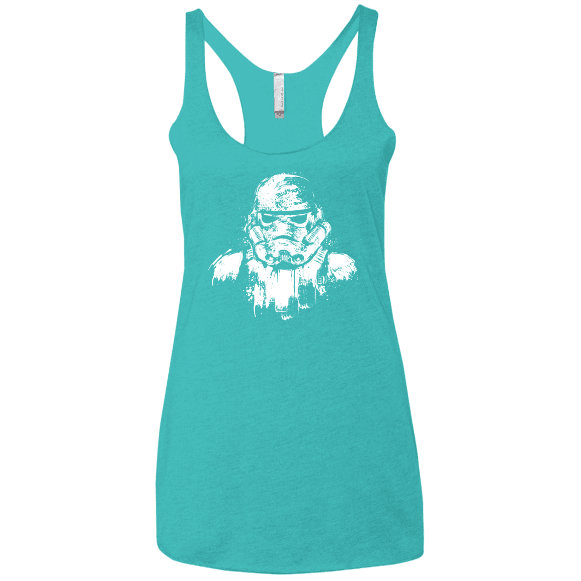 T-Shirts Tahiti Blue / X-Small STORMTROOPER ARMOR Women's Triblend Racerback Tank