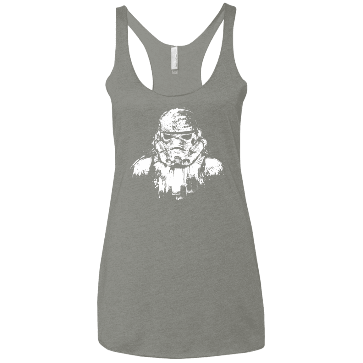 T-Shirts Venetian Grey / X-Small STORMTROOPER ARMOR Women's Triblend Racerback Tank