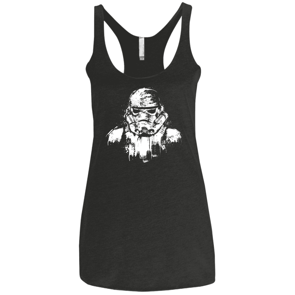 T-Shirts Vintage Black / X-Small STORMTROOPER ARMOR Women's Triblend Racerback Tank
