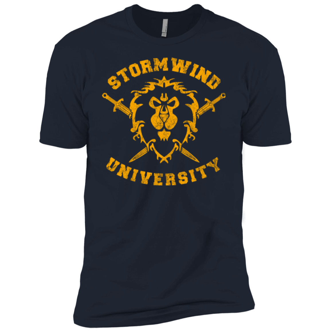 T-Shirts Midnight Navy / YXS Stormwind University Boys Premium T-Shirt