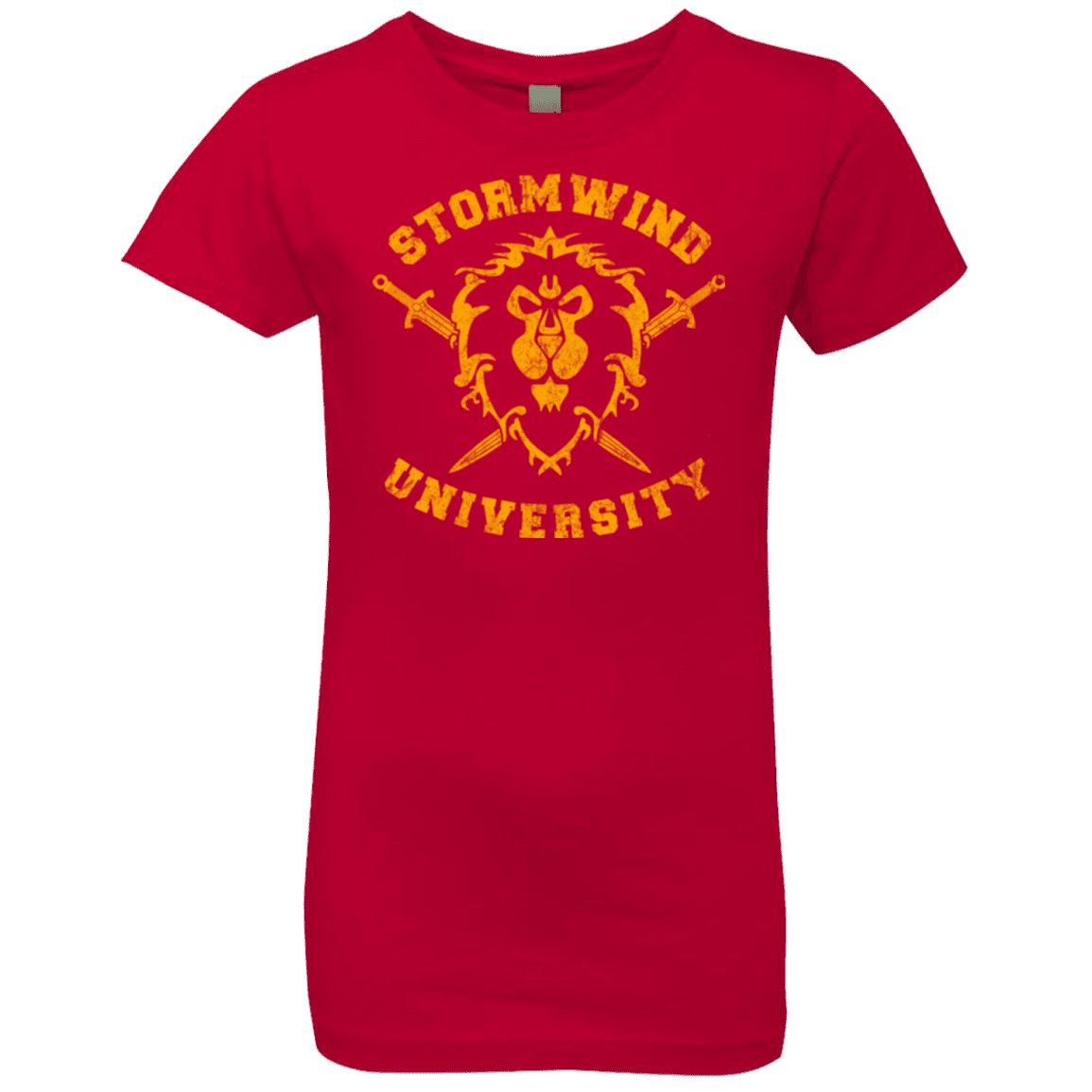 T-Shirts Red / YXS Stormwind University Girls Premium T-Shirt