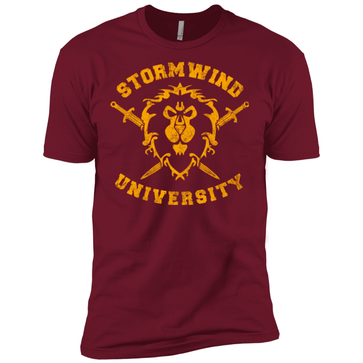 T-Shirts Cardinal / X-Small Stormwind University Men's Premium T-Shirt