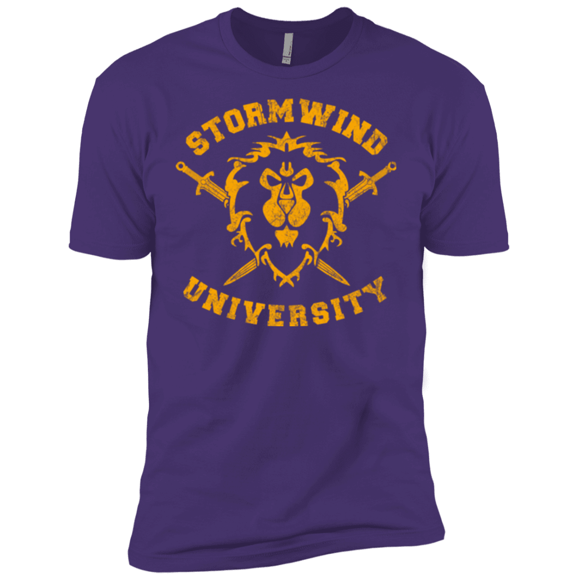 T-Shirts Purple / X-Small Stormwind University Men's Premium T-Shirt