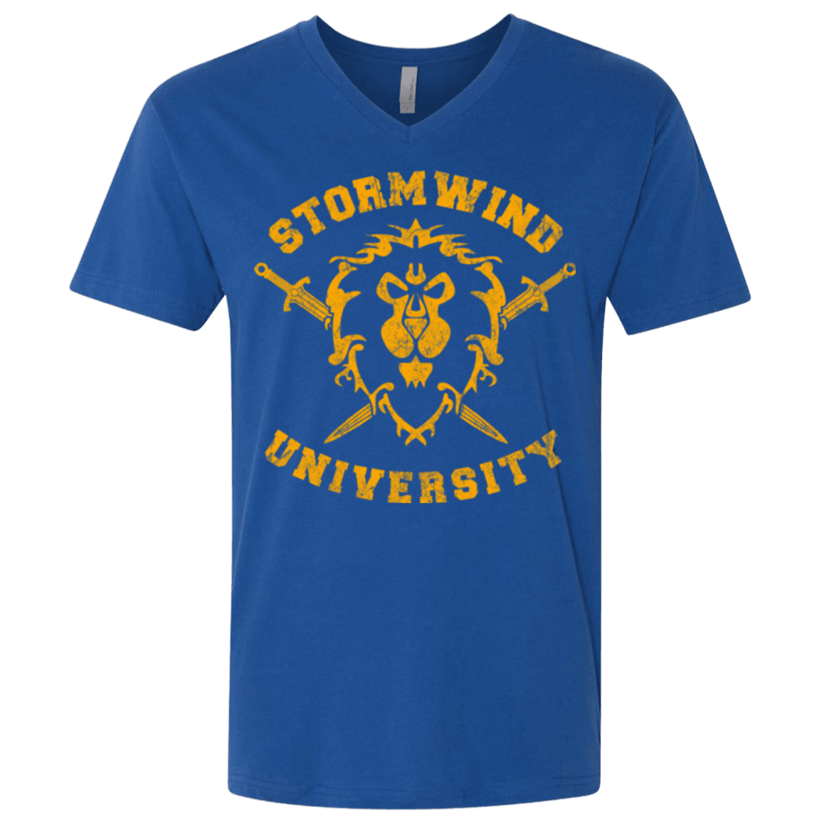 T-Shirts Royal / X-Small Stormwind University Men's Premium V-Neck