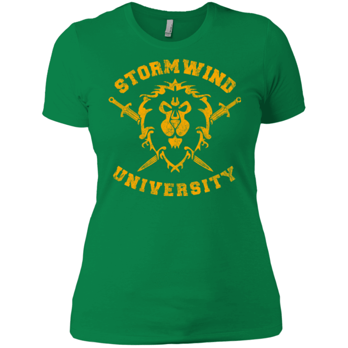 T-Shirts Kelly Green / X-Small Stormwind University Women's Premium T-Shirt