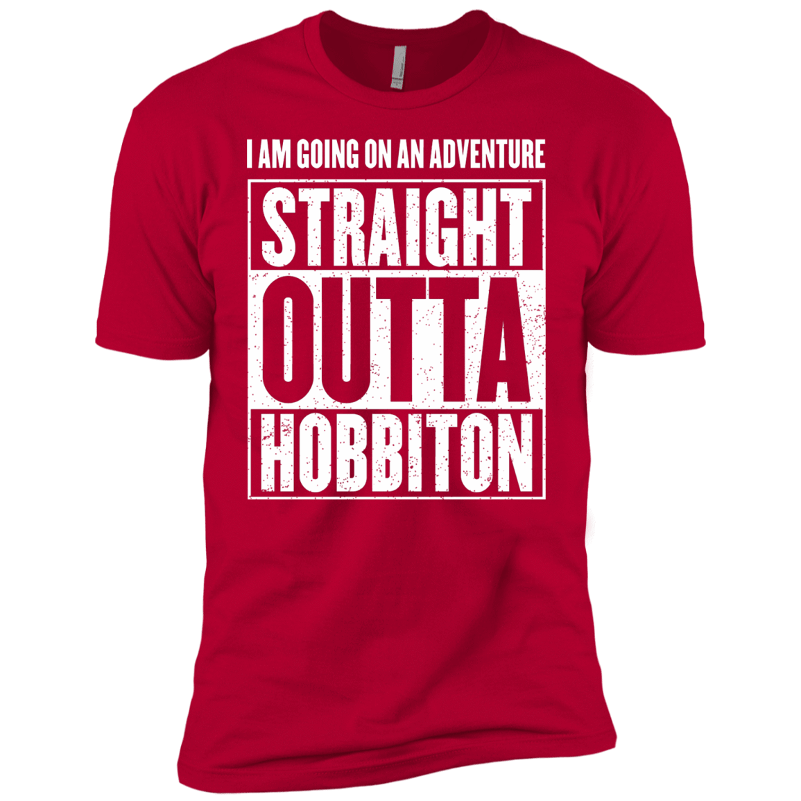Straight Outta Hobbiton Boys Premium T-Shirt