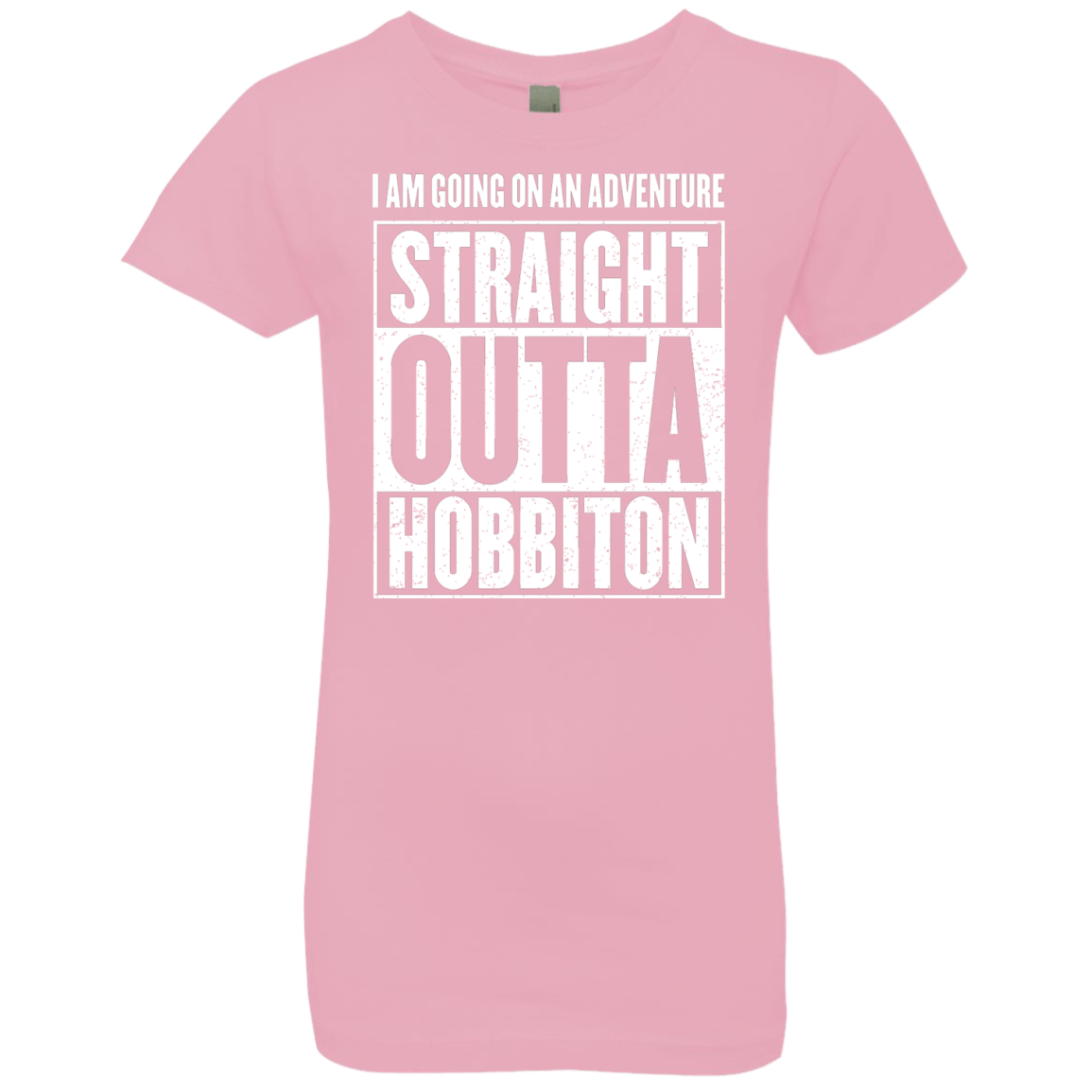 Straight Outta Hobbiton Girls Premium T-Shirt