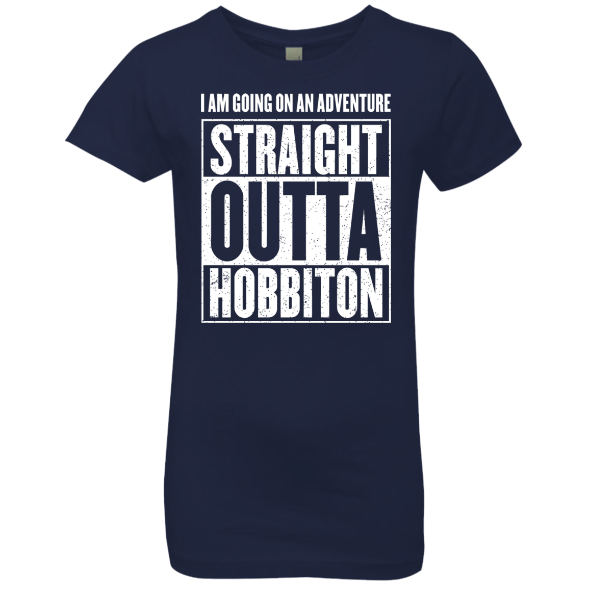 Straight Outta Hobbiton Girls Premium T-Shirt
