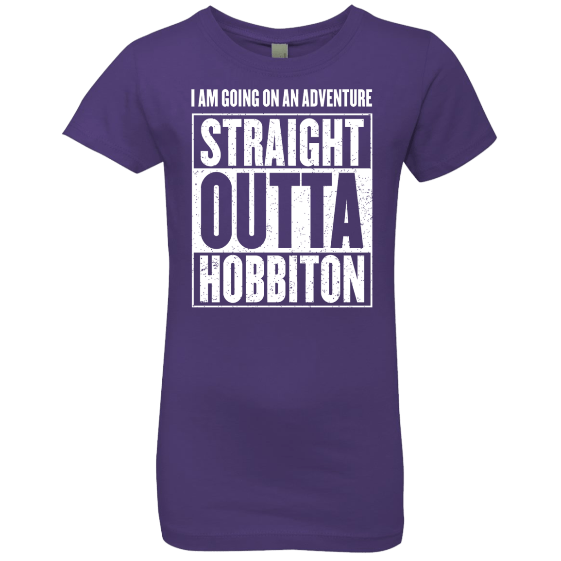 Straight Outta Hobbiton Girls Premium T-Shirt
