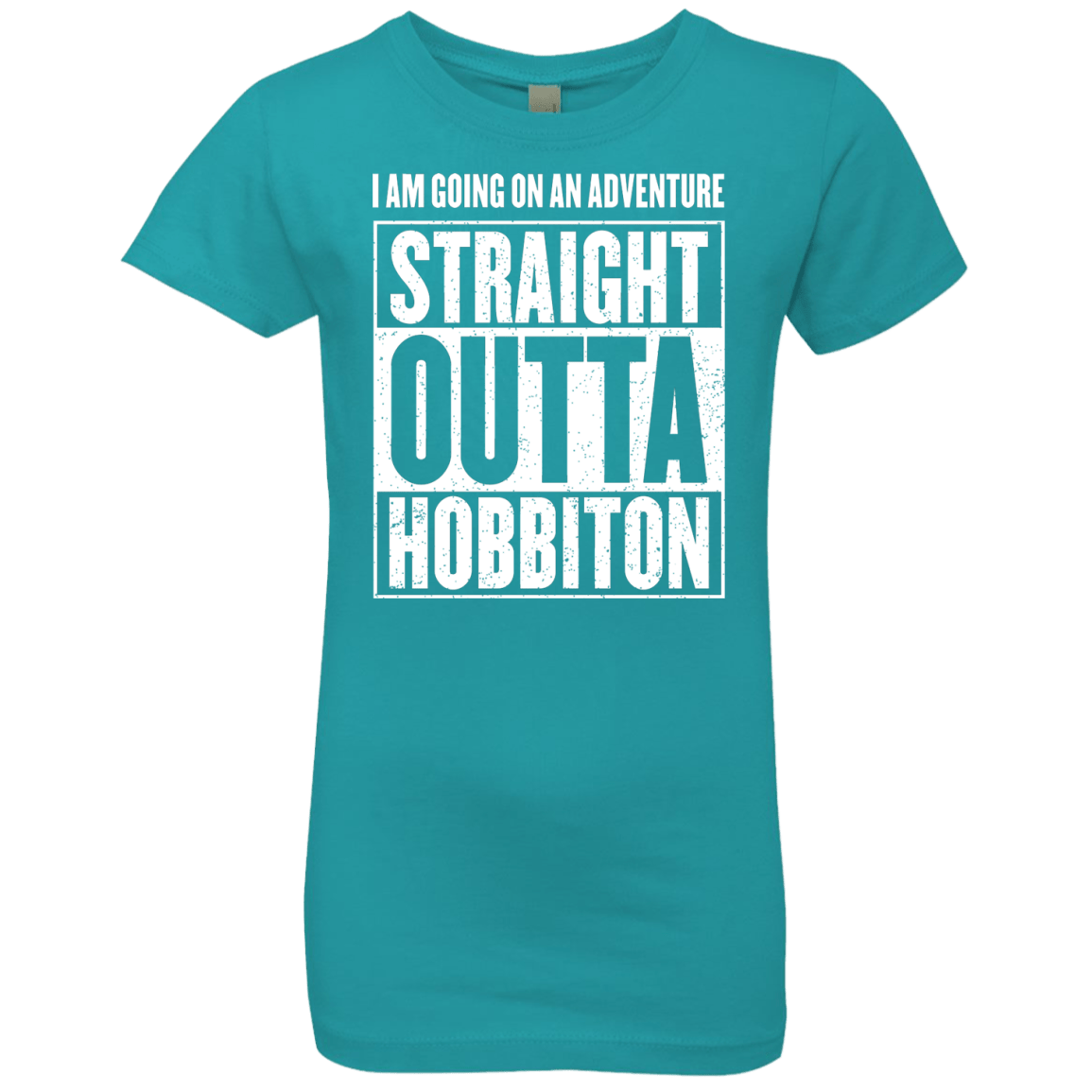 Straight Outta Hobbiton Girls Premium T-Shirt