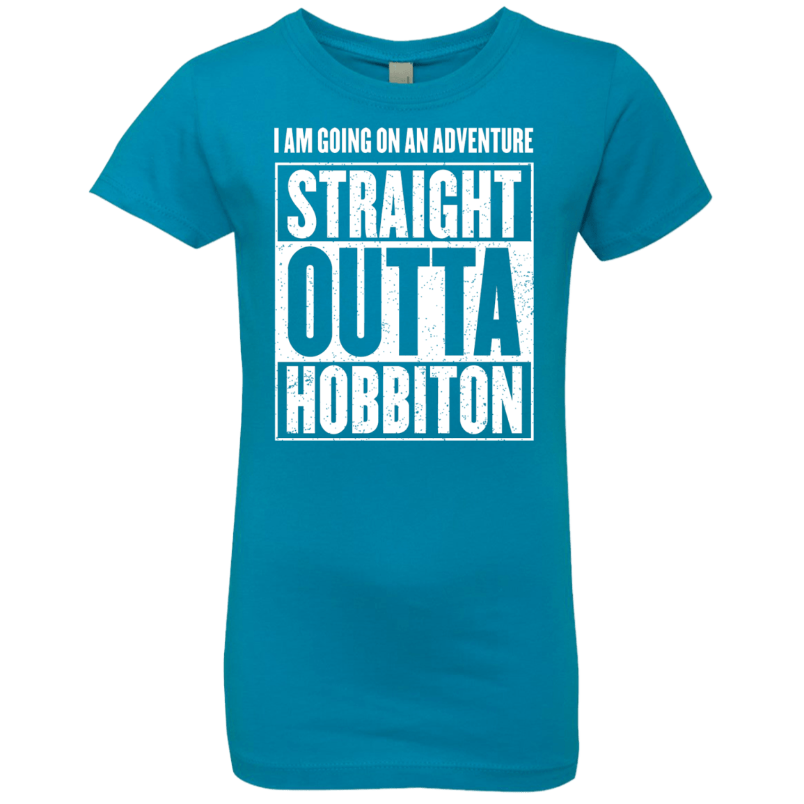 Straight Outta Hobbiton Girls Premium T-Shirt