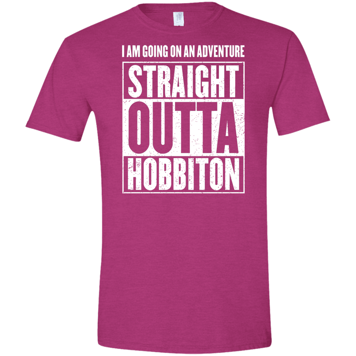 Straight Outta Hobbiton Men's Semi-Fitted Softstyle