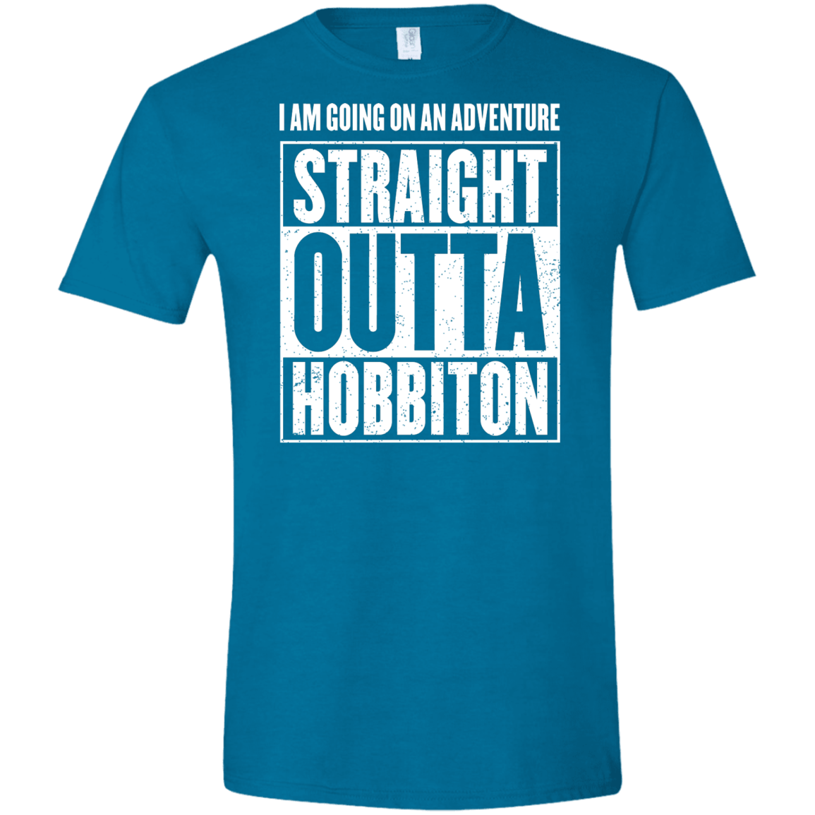 Straight Outta Hobbiton Men's Semi-Fitted Softstyle