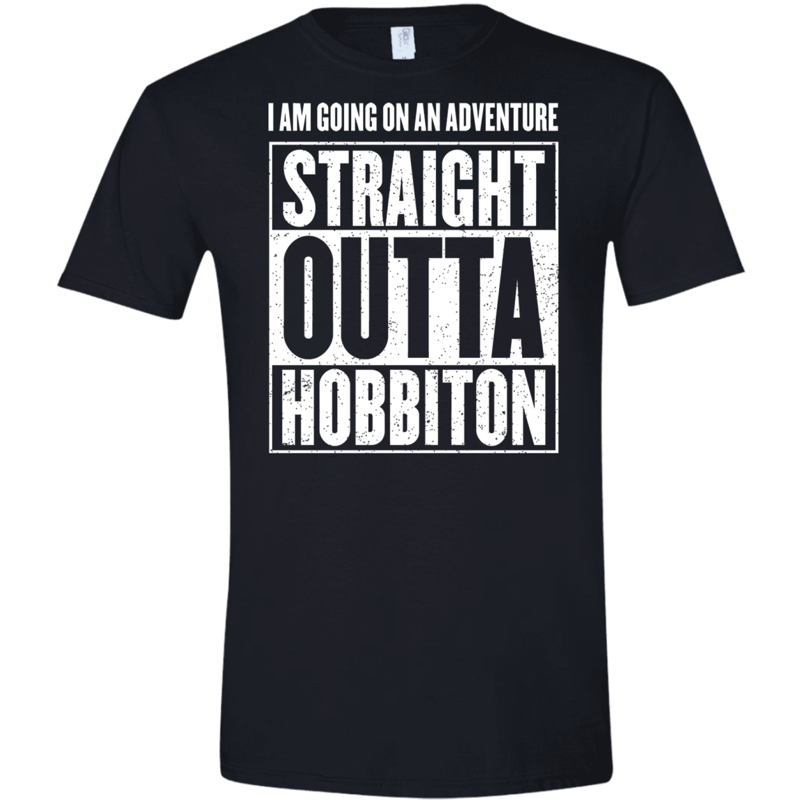 Straight Outta Hobbiton Men's Semi-Fitted Softstyle