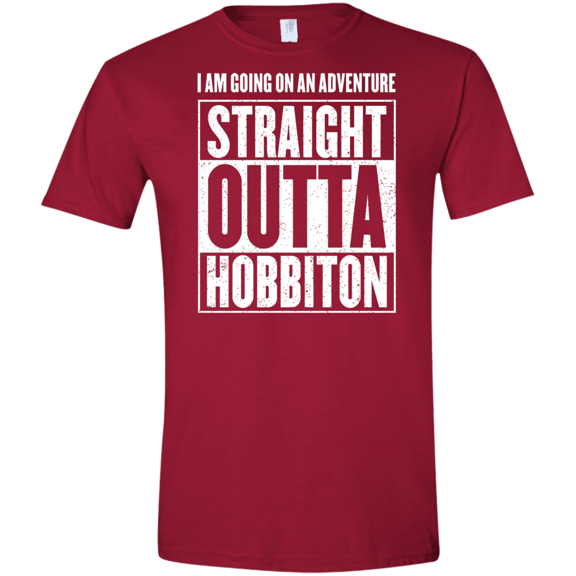 Straight Outta Hobbiton Men's Semi-Fitted Softstyle