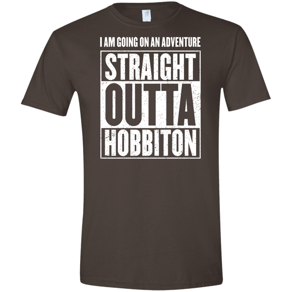Straight Outta Hobbiton Men's Semi-Fitted Softstyle