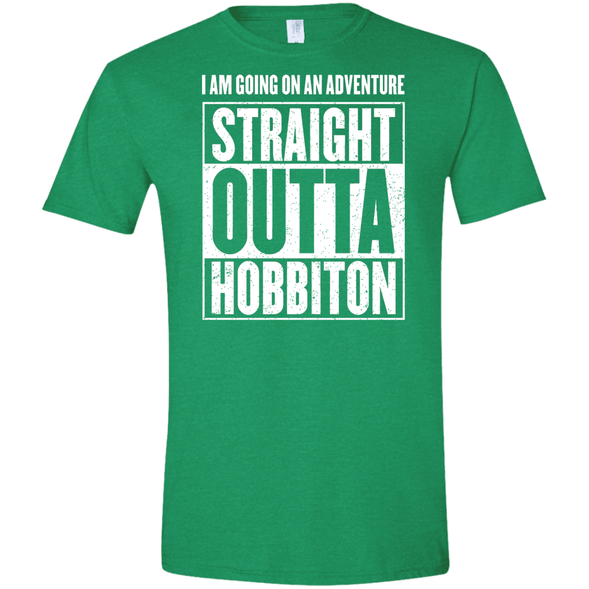 Straight Outta Hobbiton Men's Semi-Fitted Softstyle