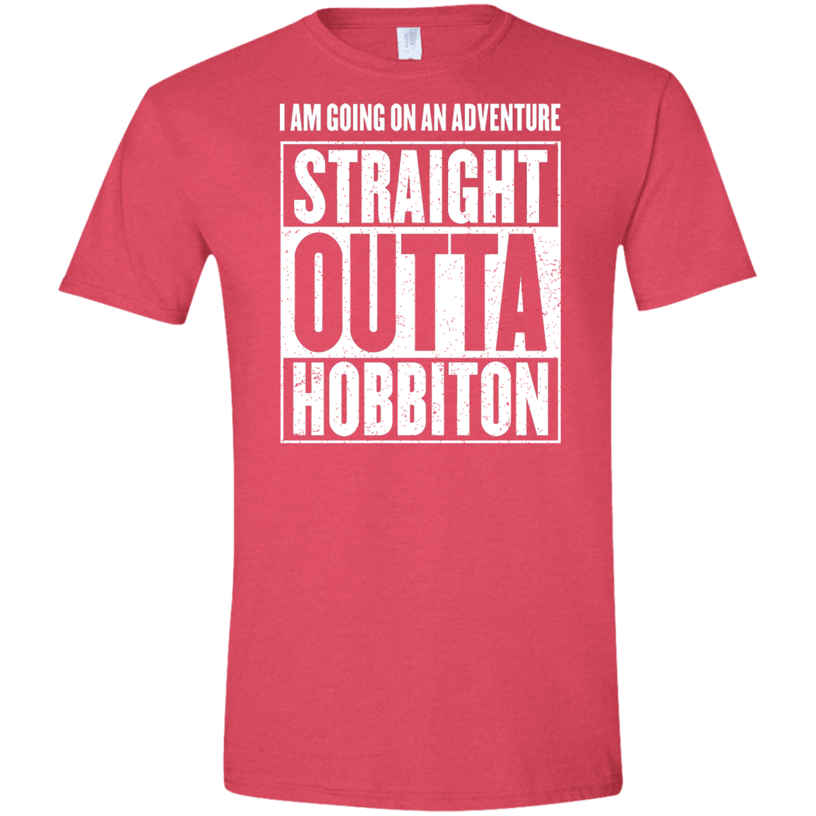 Straight Outta Hobbiton Men's Semi-Fitted Softstyle