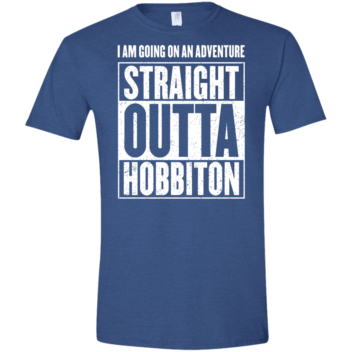 Straight Outta Hobbiton Men's Semi-Fitted Softstyle