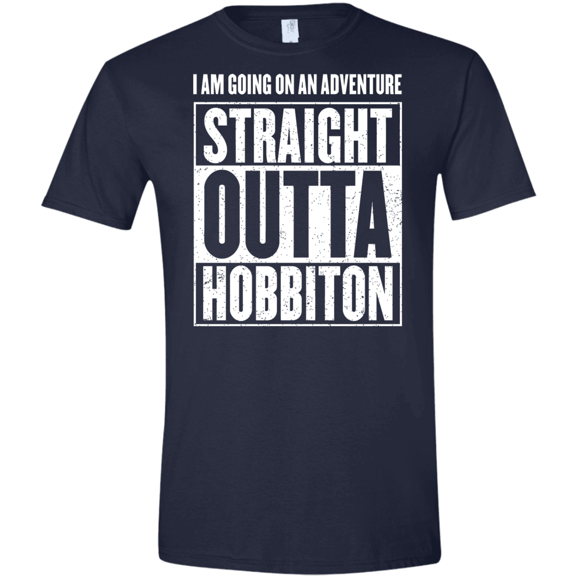 Straight Outta Hobbiton Men's Semi-Fitted Softstyle