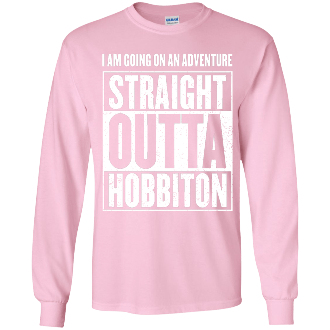 Straight Outta Hobbiton Youth Long Sleeve T-Shirt