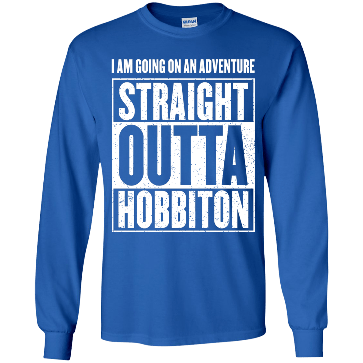 Straight Outta Hobbiton Youth Long Sleeve T-Shirt