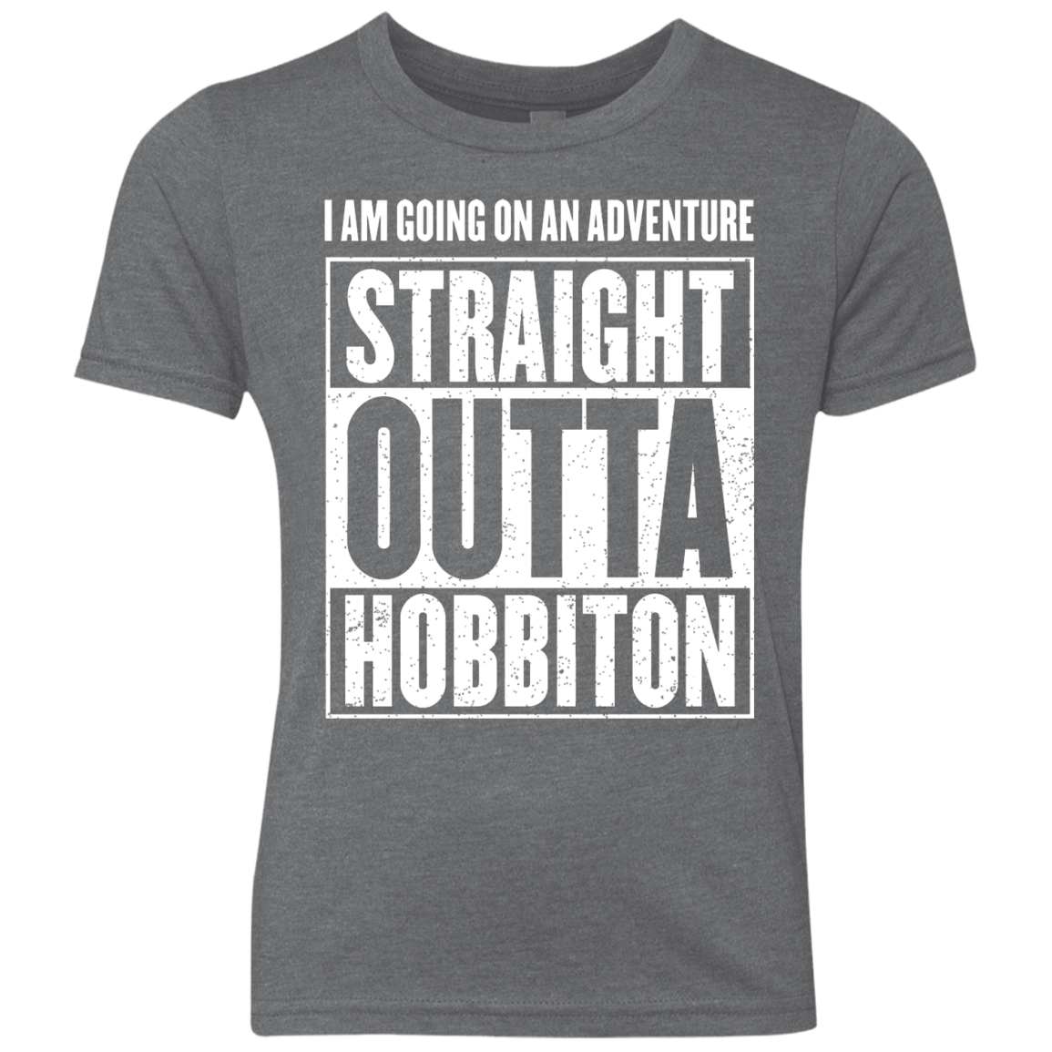 Straight Outta Hobbiton Youth Triblend T-Shirt
